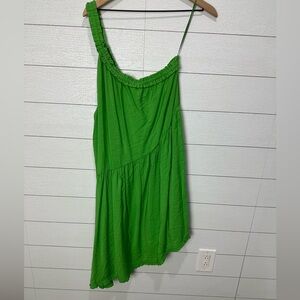NWT Anthropologie Green Dress Size Large